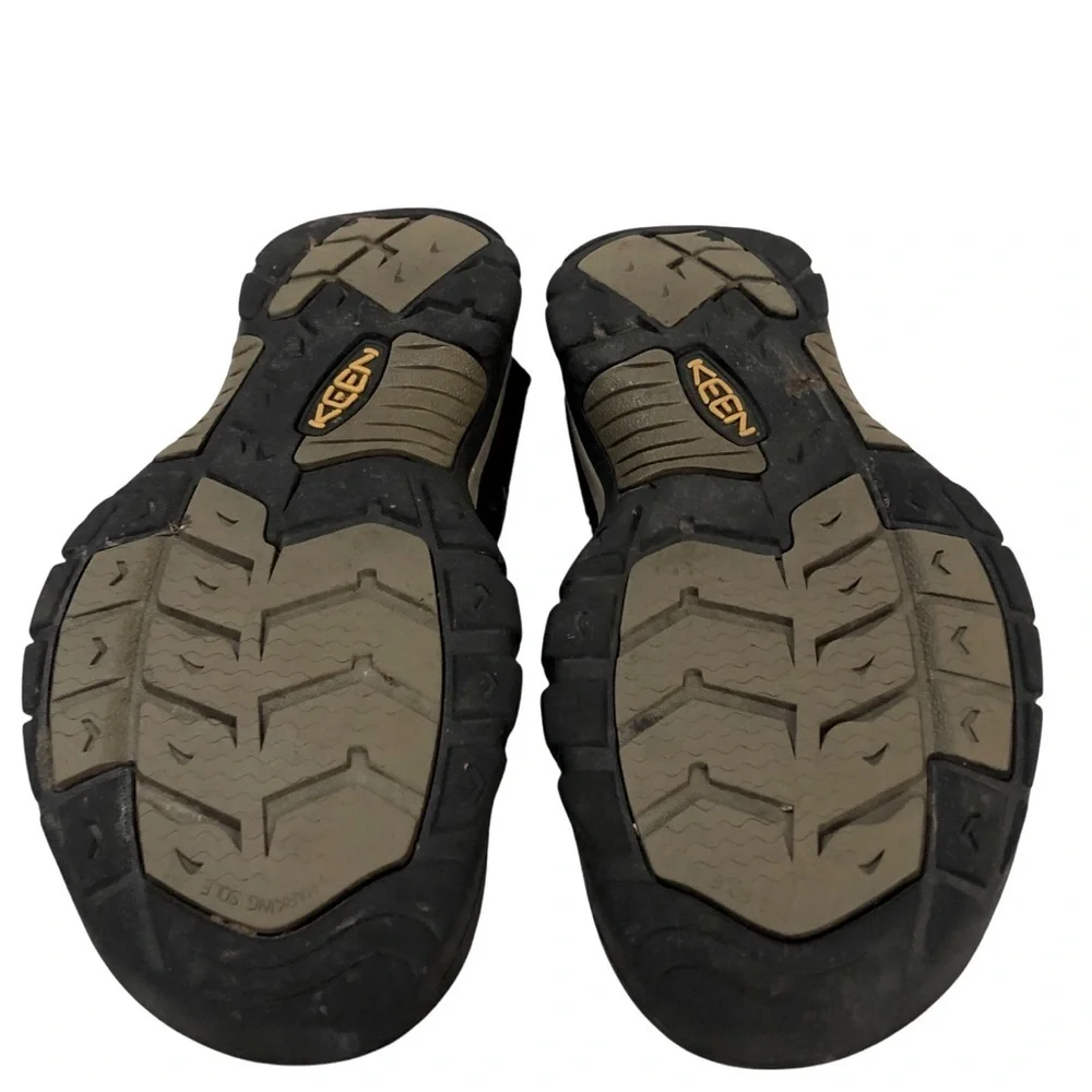 Keen Newport H2 Sport Sandals Water Shoes Black/Olive Green US 8.5 EU 41 - Picture 10 of 11